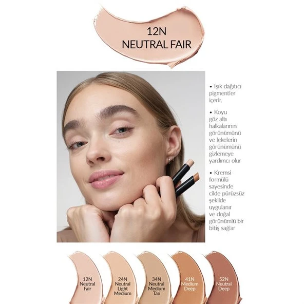 Avon Concealer Stick Kapatıcı Light Medium - 24N - Resim 2