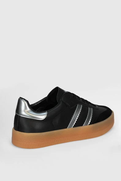 Lufian Davıd Siyah Sneaker - Resim 3