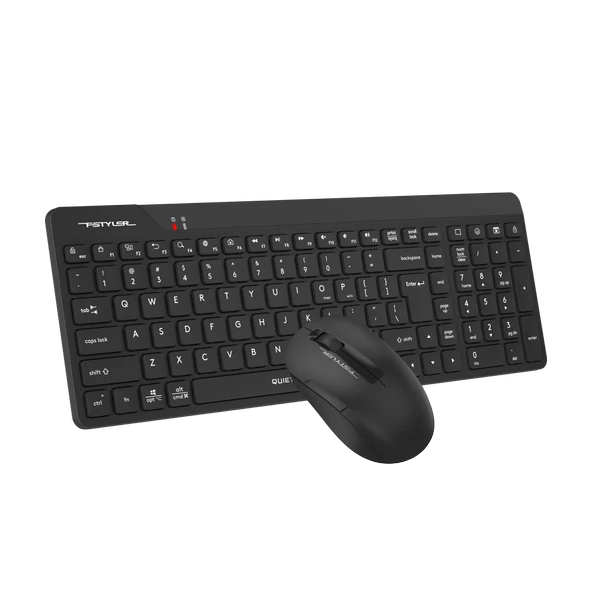A4TECH A4 TECH FG2300 Q 2.4 GHZ AIR2 SIYAH KLAVYE+MOUSE - Resim 2