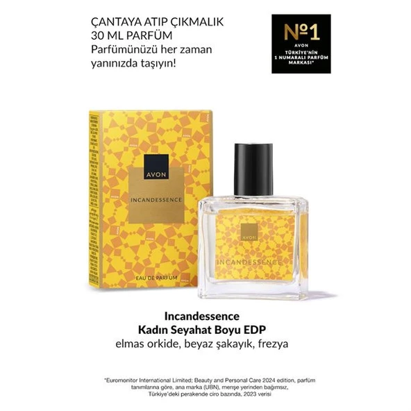 AVON İncandessence Kadın Parfüm EDP 30ml ürün görseli 1