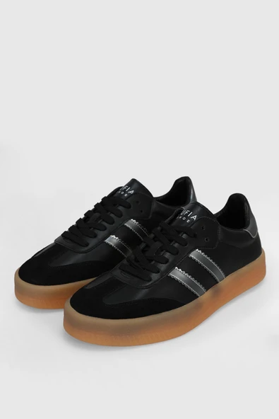 Lufian Davıd Siyah Sneaker - Resim 4