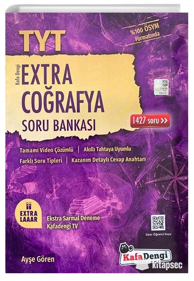 Tyt Extra Coğrafya Soru Bankası Kafa Dengi ürün görseli 1