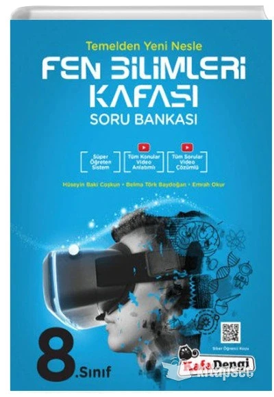 8.Sınıf Fen Bilimleri Kafası Soru Bankası Kafadengi ürün görseli 1