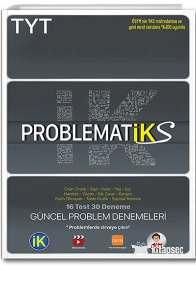 Tonguç Tyt Problematiks Güncel Problem Denemeleri ürün görseli 1