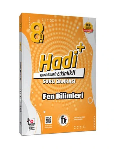 8.Sınıf Fen Bilimleri Hadi Konu Anlatımlı Etkinlikli Soru Bankası Fiyayın ürün görseli 1