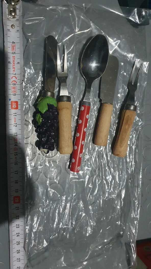 Çatal bicak kaşık karma çocuk için ürün görseli 1