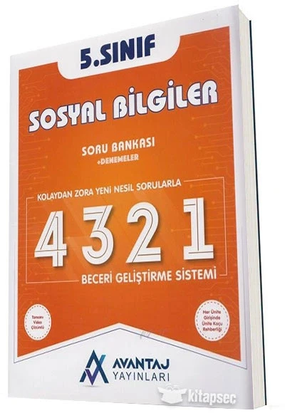 Avantaj 5.Sınıf Sosyal Bilgiler Soru Bankası ürün görseli 1