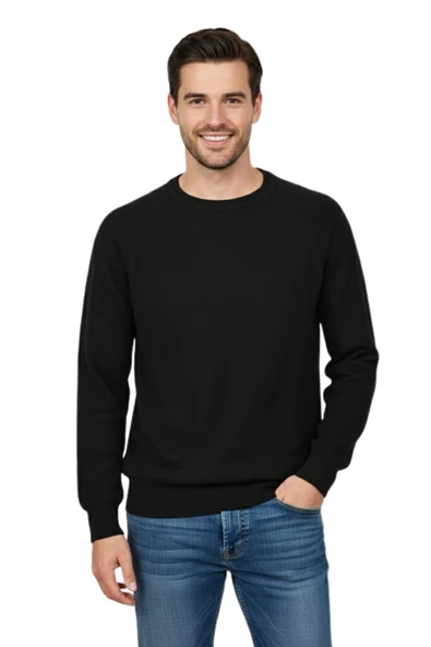 Erkek Spor Reklam Kol Kazak Regular Fit BGL-ST04949 ürün görseli 1