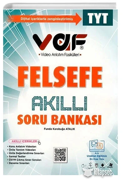 Vaf Tyt Felsefe Soru Bankası ürün görseli 1