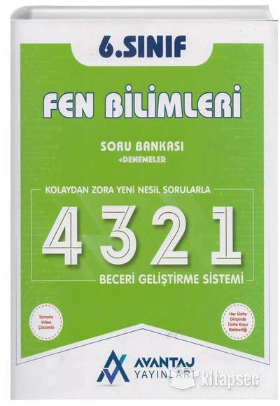 Avantaj 6.Sınıf Fen Bilimleri Soru Bankası ürün görseli 1