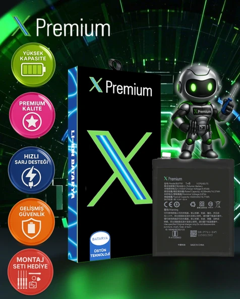 oneplus8 Uyumlu Batarya Xpremium Pil Süper Yüksek Kalite BLP761 ürün görseli 1
