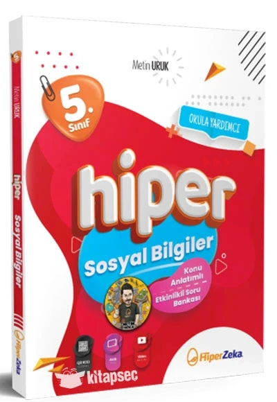 Hiperzeka 5.Sınıf Sosyal Bilgiler Konu Anlatımlı Soru Bankası ürün görseli 1