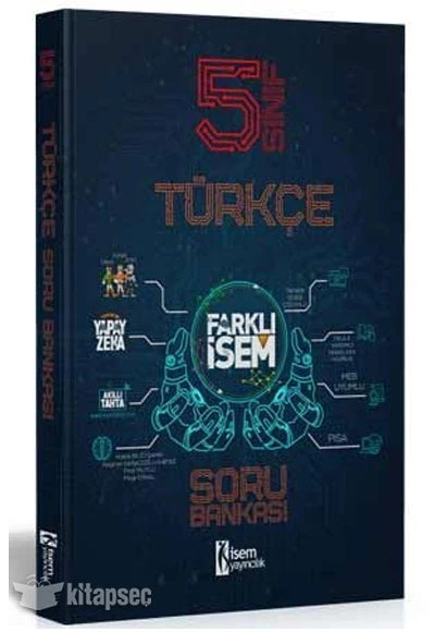 İsem 5.Sınıf Türkçe Soru Bankası ürün görseli 1