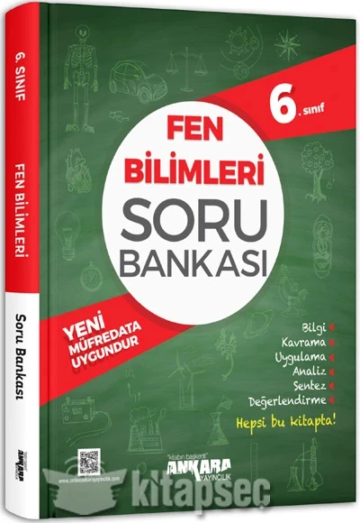 6. Sınıf Fen Bi̇Li̇Mleri̇ Soru Bankasi Ankara ürün görseli 1
