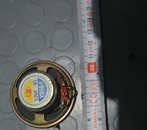 Hoparlör 8 ohm 0.25 w ürün görseli 1