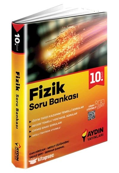Aydın 10.Sınıf Fizik Soru Bankası ürün görseli 1