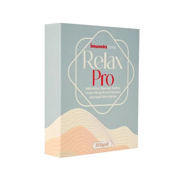 Imuneks RELAX PRO 30 Kapsül ürün görseli 1