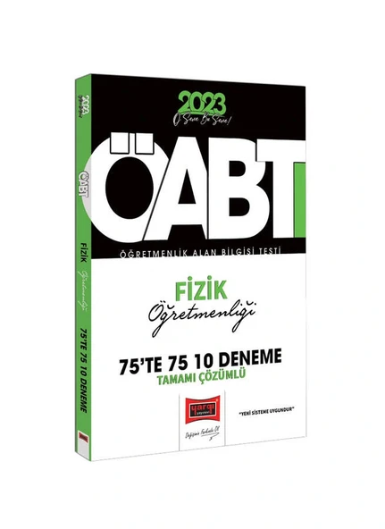 Yargı 2023 Öabt Fizik Öğretmenliği 10 Çözümlü Deneme ürün görseli 1