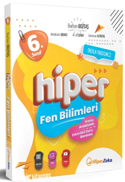 Hiperzeka 6.Sınıf Fen Bilimleri Konu Anlatımlı Soru Bankası ürün görseli 1
