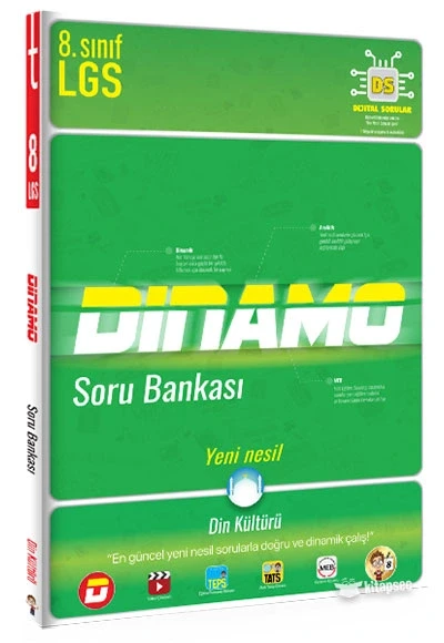 Tonguç 8.Sınıf Din Kültürü Dinamo Soru Bankası ürün görseli 1
