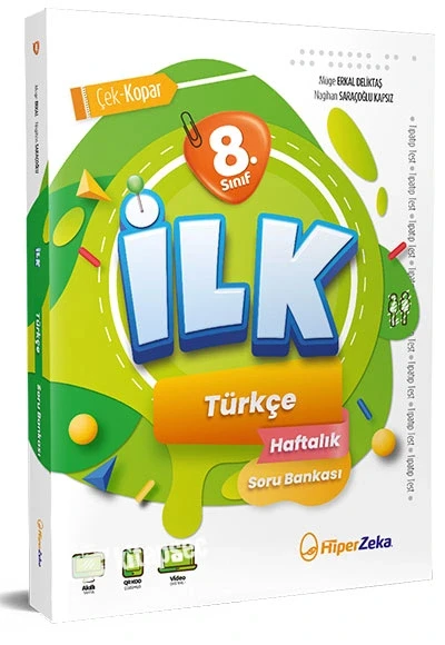 Hiperzeka 8.Sınıf İlk Türkçe Haftalık Soru Bankası ürün görseli 1
