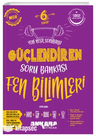 6. Sınıf Fen Bilimleri Güçlendiren Soru Bankası Ankara Yayın ürün görseli 1