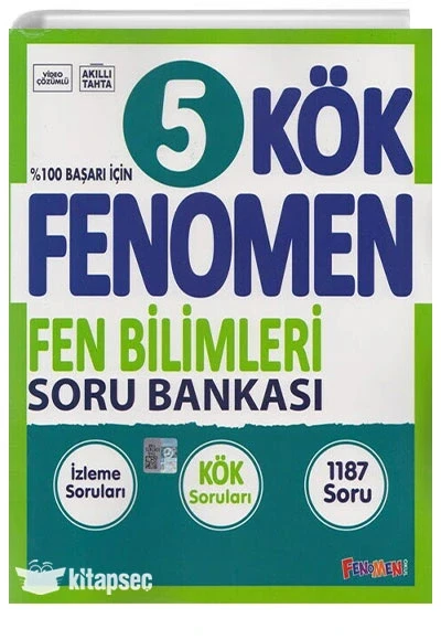 *Kampanya* Fenomen 5 Kök Fen Bilimleri Soru Bankası ürün görseli 1