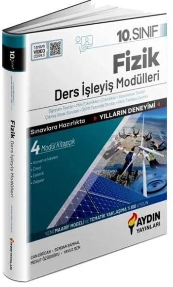Aydın 10. Sınıf Fizik Ders İşleyiş Modülleri ürün görseli 1