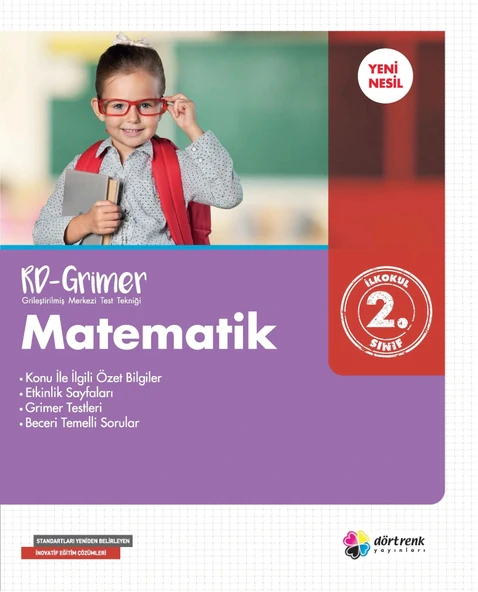 Dörtrenk 2. Sınıf Matematik Rd Grimer Soru Bankası ürün görseli 1