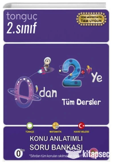 Tonguç 0 dan 2 ye Tüm Dersler Konu Anlatım soru Bankası ürün görseli 1