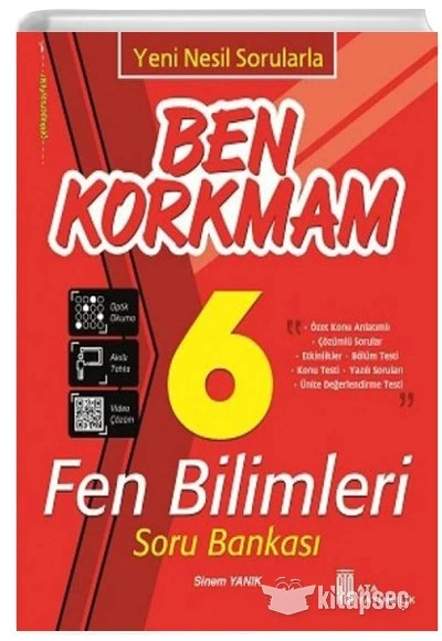 Ata Ben Korkmam 6.Sınıf Fen Bilimleri Soru Bankası ürün görseli 1