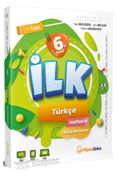 6.Sınıf İlkTürkçe Haftalık Soru Bankası Hiperzeka ürün görseli 1