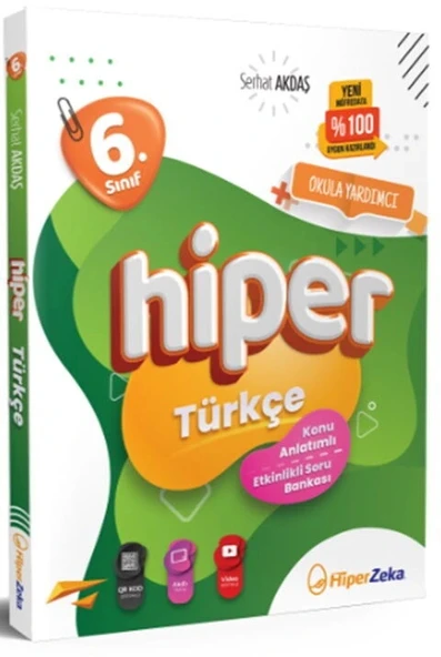 6.Sınıf Hiper Türkçe Konu Anlatımlı Soru Bankası Hiperzeka ürün görseli 1