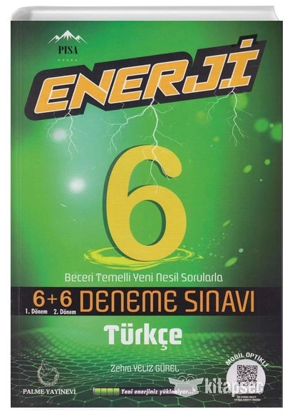 Palme 6.Sınıf Türkçe 6+6 Deneme ürün görseli 1
