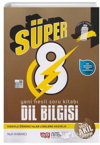 Nitelik 8.Sınıf Süper Dilbilgisi Soru Bankası ürün görseli 1