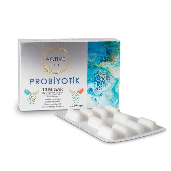 Active Life Probiyotik 10 Kapsül ürün görseli 1
