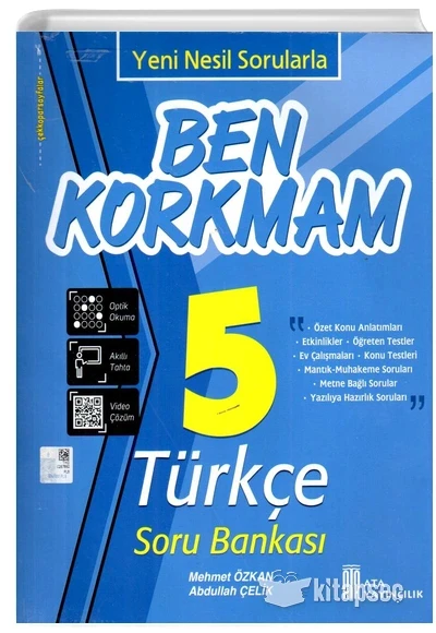 Ata Ben Korkmam 5.Sınıf Türkçe Soru Bankası ürün görseli 1