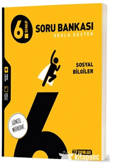 6.Sınıf Sosyal Bilgiler Soru Bankası Hız Yayınları ürün görseli 1