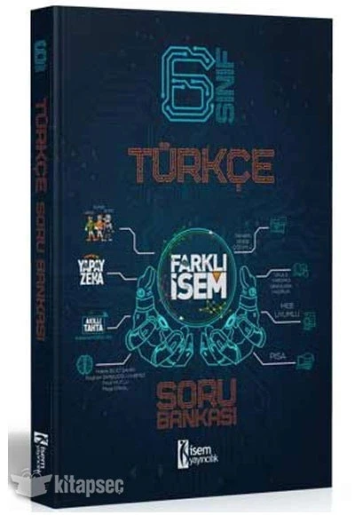 İsem 6.Sınıf Türkçe Soru Bankası ürün görseli 1