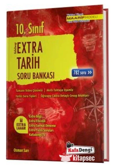 10.Sınıf Extra Tarih Soru Bankası Kafadengi ürün görseli 1