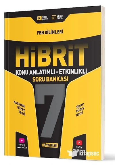 Hız 7.Sınıf Fen Bilimleri Konu Anlatımlı Soru Bankası Hibrit ürün görseli 1