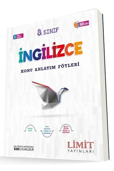 Limit 8.Sınıf İngilizce Konu Anlatım Föyleri ürün görseli 1