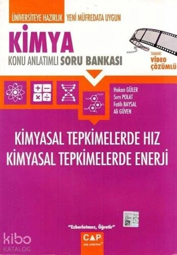 Çap Üniv Sın Kimya Konu Anlatım Soru Bankası ürün görseli 1