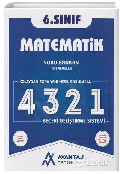 Avantaj 6.Sınıf Matematik Soru Bankası ürün görseli 1