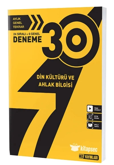 Hız 7.Sınıf Din Kültürü 30 Deneme ürün görseli 1