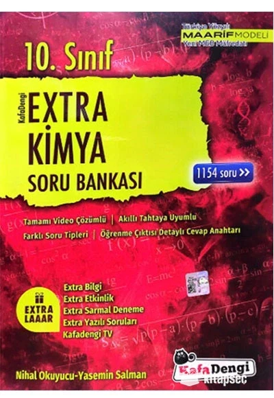 10.Sınıf Extra Kimya Soru Bankası Kafadengi ürün görseli 1