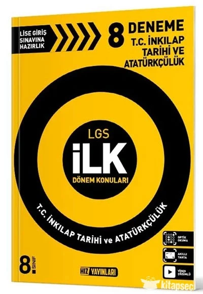 Hız 8.Sınıf İnkilap Tarihi Deneme İlk Dönem Konuları ürün görseli 1