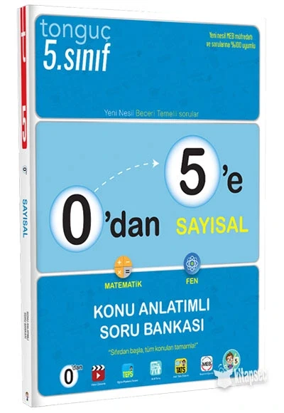 Tonguç 5.Sınıf 0 Dan 5 E Sayısal Konu Anlatım Soru Bankası ürün görseli 1