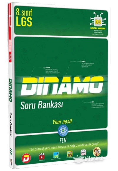 Tonguç 8.Sınıf Fen Dinamo Soru Bankası ürün görseli 1