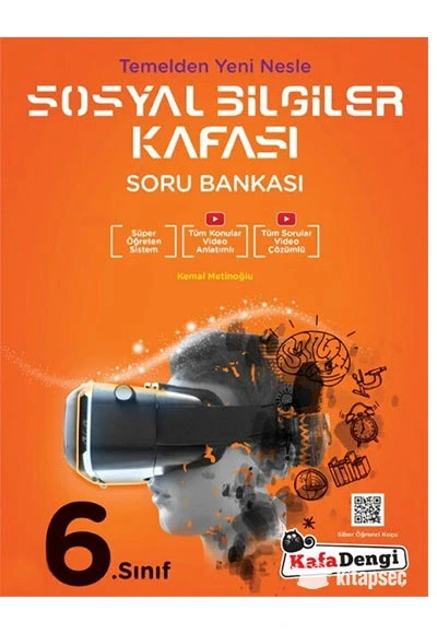 6. Sınıf Sosyal Bilgiler Kafası Soru Bankası Kafa Dengi ürün görseli 1